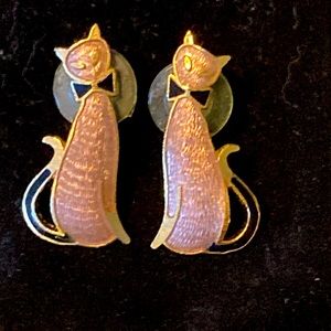 Cat earrings